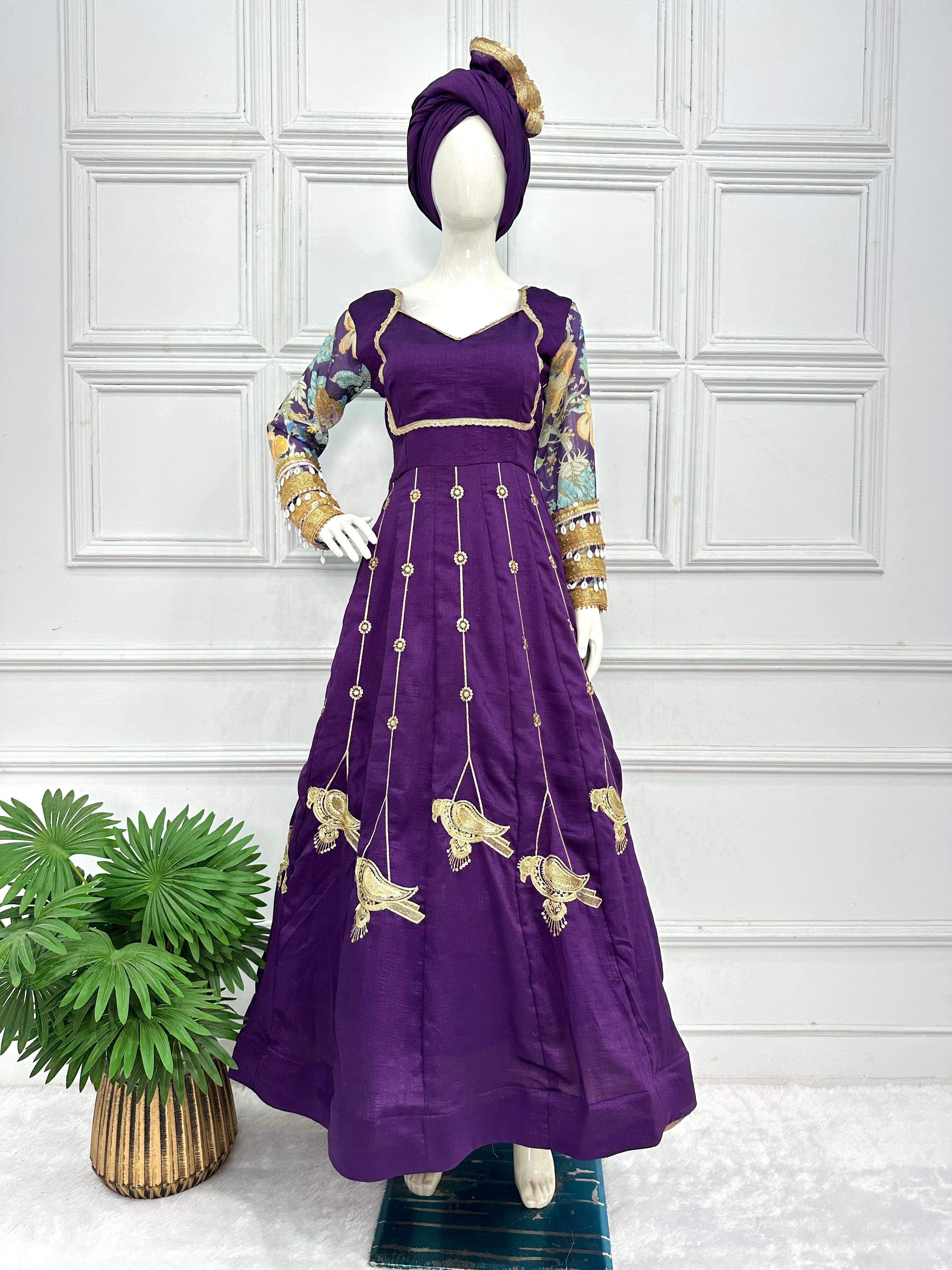 “Zareen Phoolbird Banarasi Lehenga Set”